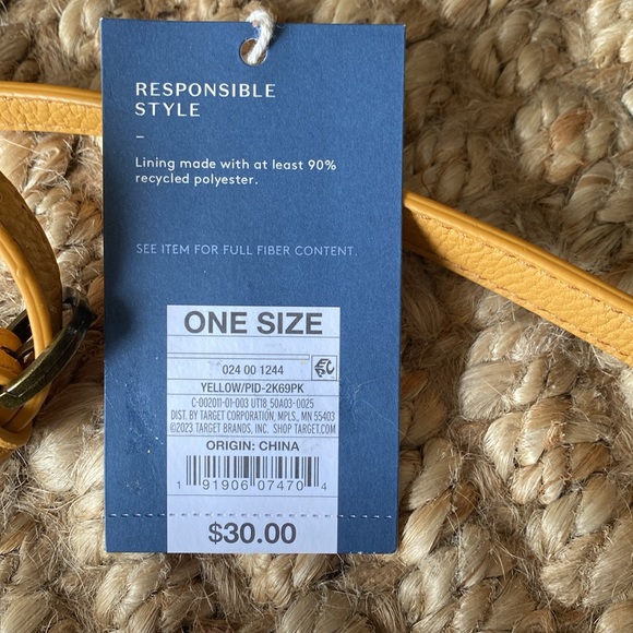 Universal Thread straw handbag - Picture 3 of 8